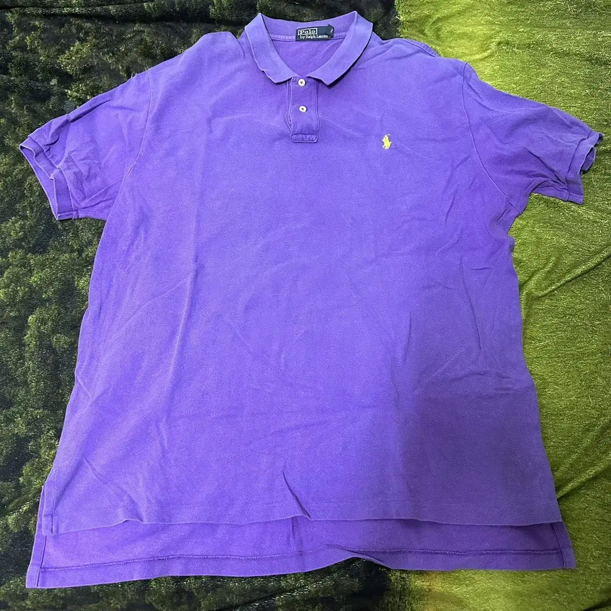 [2XL] 빈티지 구제 폴로 랄프로렌 POLO 폴라티 카라티 퍼플 보라